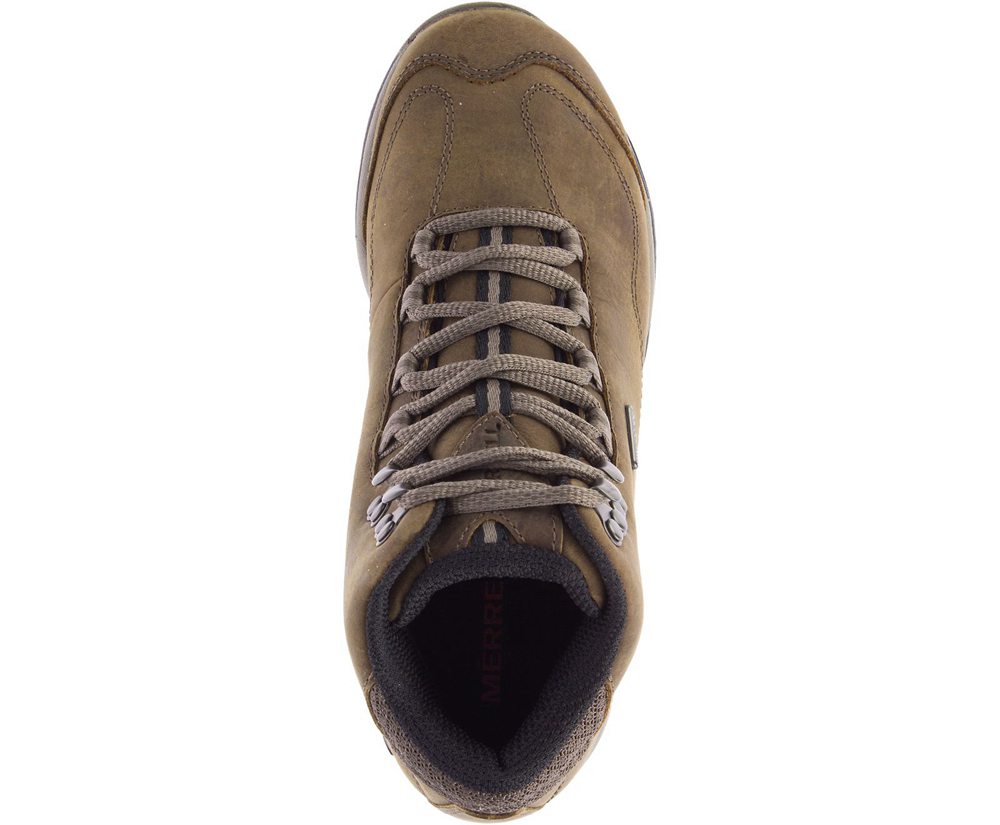 Merrell Boots Brown - Siren Traveller 3 Mid Waterproof - Womens 25ZTADKVH